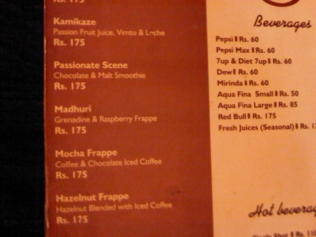 Madhuri Frappe 